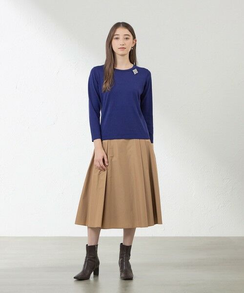 AMACA / アマカ ニット・セーター | シルクコットンプルオーバーニット | 詳細1