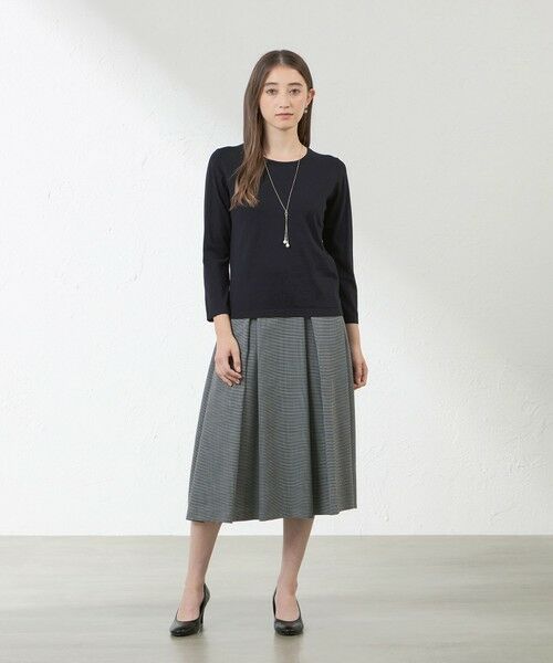 AMACA / アマカ ニット・セーター | シルクコットンプルオーバーニット | 詳細2