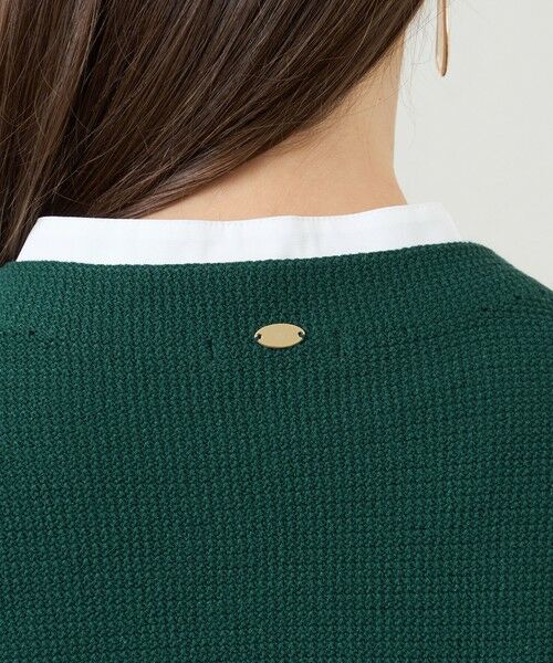 AMACA / アマカ ニット・セーター | バルキーストレッチ編み柄ベスト | 詳細8