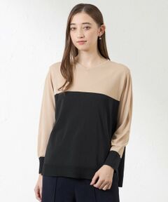 AMACA / アマカ ニット・セーター | バルキーレーヨンチュニックニット