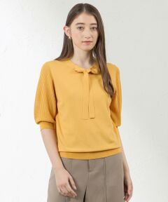 AMACA / アマカ ニット・セーター | バルキーレーヨンボウタイニット