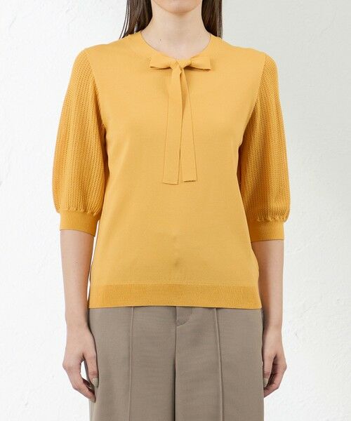 AMACA / アマカ ニット・セーター | バルキーレーヨンボウタイニット | 詳細4