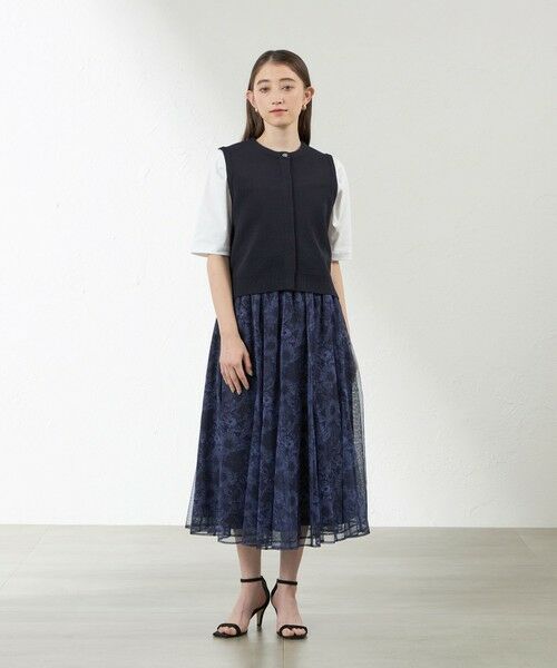 AMACA / アマカ ニット・セーター | ペーパーヤーンショートニットベスト | 詳細4