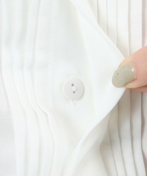 AMACA / アマカ カットソー | 【Blousey】 ブラウジーピンタックブラウス | 詳細7