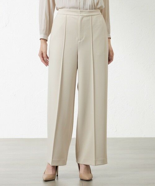 AMACA/アマカ マルチファンクションパンツ ベージュ1 40