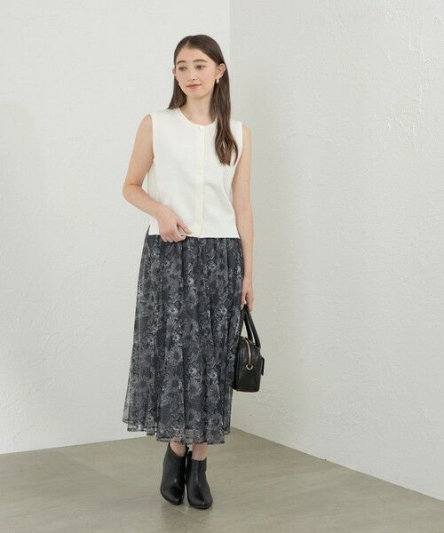 AMACA / アマカ ロング・マキシ丈スカート | Swim Dunclare チュールスカート | 詳細1