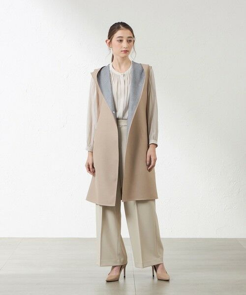 AMACA / アマカ ノーカラージャケット | TWリバージレ | 詳細3