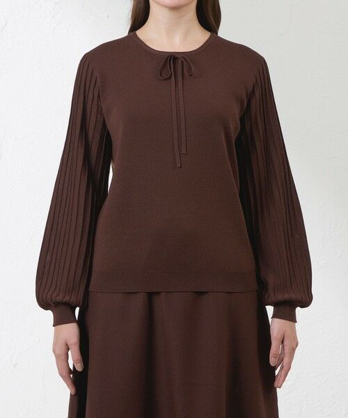 AMACA / アマカ ニット・セーター | リボンタイニット | 詳細7