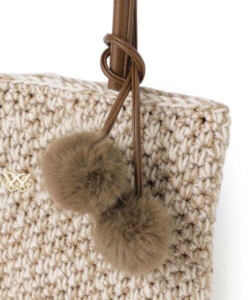 AMACA / アマカ メッセンジャーバッグ・ウエストポーチ | ハンドニットトートバッグ | 詳細10