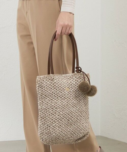 AMACA / アマカ メッセンジャーバッグ・ウエストポーチ | ハンドニットトートバッグ | 詳細2