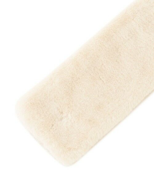 AMACA / アマカ マフラー・ショール・スヌード・ストール | ケーブルフェイクファーティペット | 詳細5