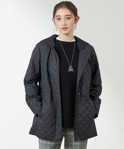 AMACA / アマカ その他アウター | キルトミドルコート(ネイビー3)