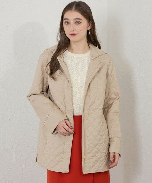 AMACA / アマカ その他アウター | キルトミドルコート(ベージュ1)
