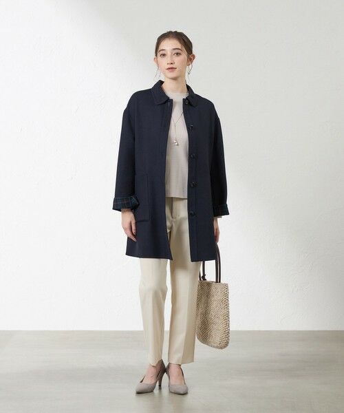 AMACA / アマカ その他アウター | 梳毛リバーステンカラーコート | 詳細3