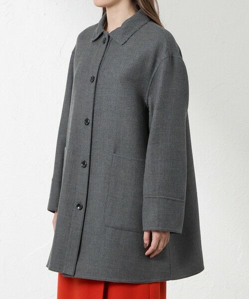 AMACA / アマカ その他アウター | 梳毛リバーステンカラーコート | 詳細6