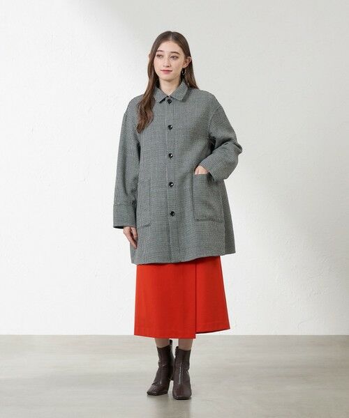 AMACA / アマカ その他アウター | 梳毛リバーステンカラーコート | 詳細2