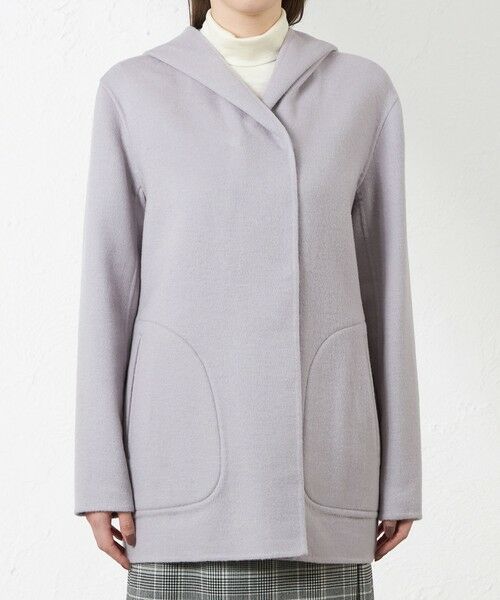 AMACA / アマカ その他アウター | 【Anniversary　Piece】紡毛配色リバーコート | 詳細10