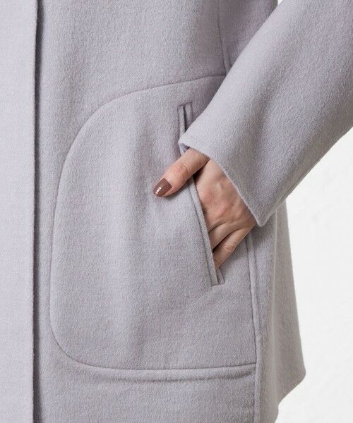 AMACA / アマカ その他アウター | 【Anniversary　Piece】紡毛配色リバーコート | 詳細14