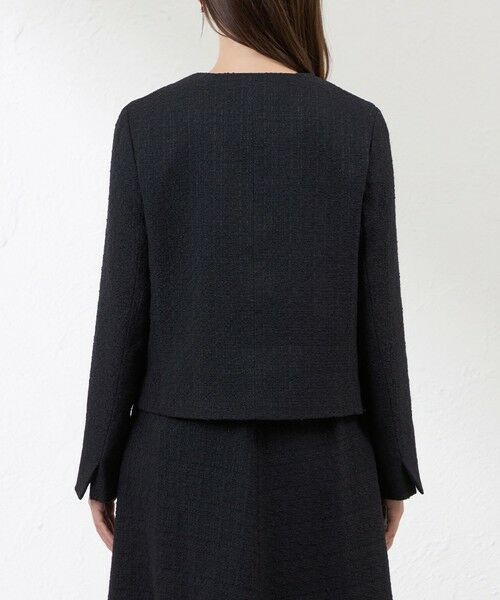 AMACA / アマカ ノーカラージャケット | 【Anniversary Piece】【尾州素材】ツイードジャケット | 詳細5