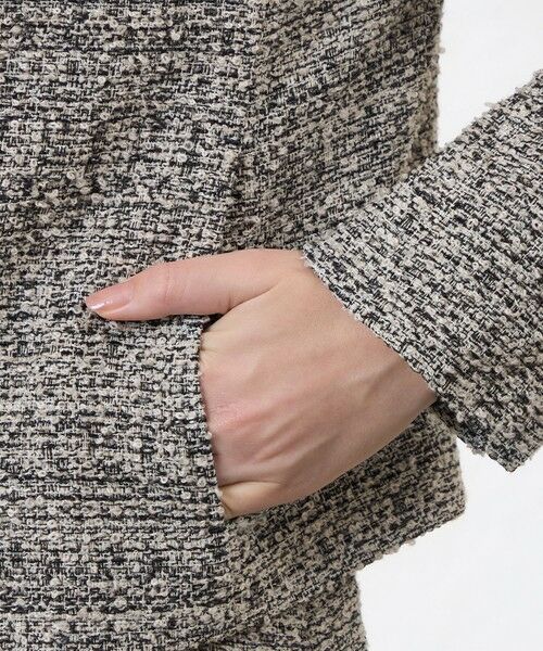 AMACA / アマカ ノーカラージャケット | 【Anniversary　Piece】【尾州素材】ツイードジャケット | 詳細6