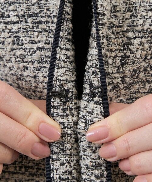 AMACA / アマカ ノーカラージャケット | 【Anniversary　Piece】【尾州素材】ツイードジャケット | 詳細8