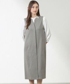 AMACA / アマカ ロング・マキシ丈ワンピース | キーネックジャンパードレス