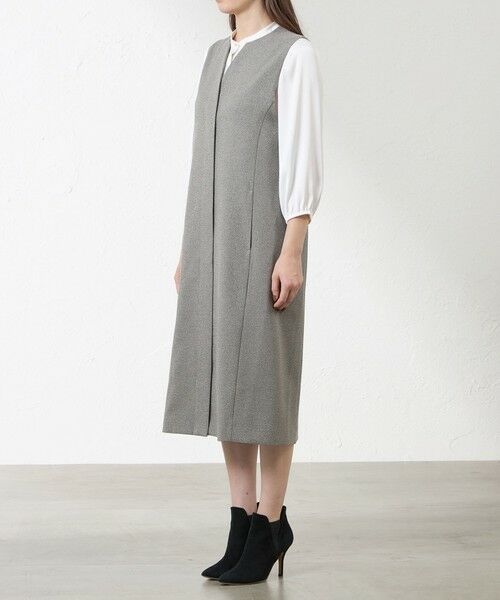 AMACA / アマカ ロング・マキシ丈ワンピース | キーネックジャンパードレス | 詳細5