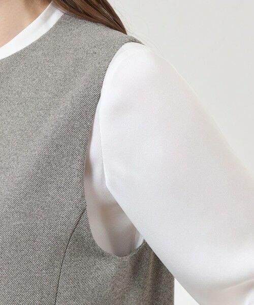 AMACA / アマカ ロング・マキシ丈ワンピース | キーネックジャンパードレス | 詳細7