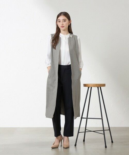 AMACA / アマカ ロング・マキシ丈ワンピース | キーネックジャンパードレス | 詳細2