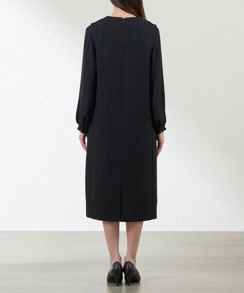 AMACA / アマカ ロング・マキシ丈ワンピース | 【Anniversary　Piece】【尾州素材】ツイードジャンパードレス | 詳細5