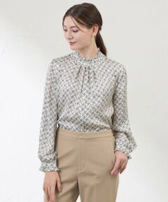 AMACA / アマカ シャツ・ブラウス | 【Anniversary　Piece】Ribbon Medallionツイルブラウス