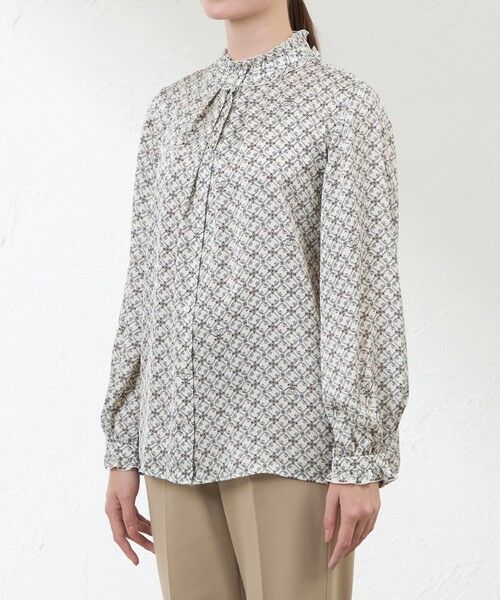 AMACA / アマカ シャツ・ブラウス | 【Anniversary　Piece】Ribbon Medallionツイルブラウス | 詳細3