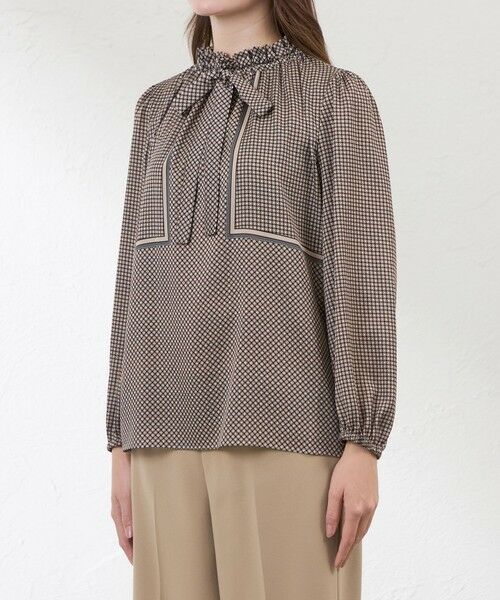 AMACA / アマカ シャツ・ブラウス | ダイヤドットパネルブラウス | 詳細4