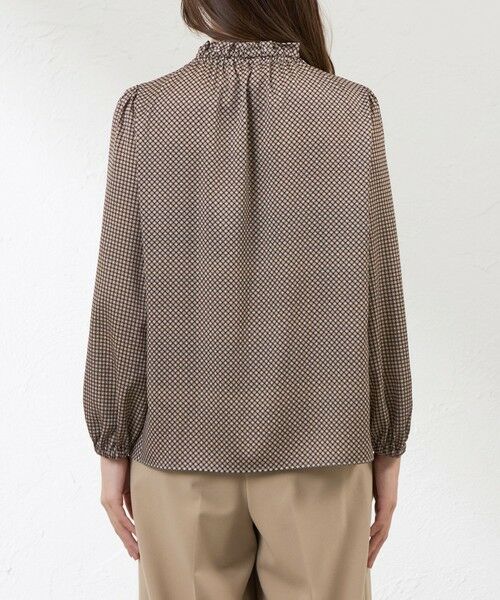 AMACA / アマカ シャツ・ブラウス | ダイヤドットパネルブラウス | 詳細5