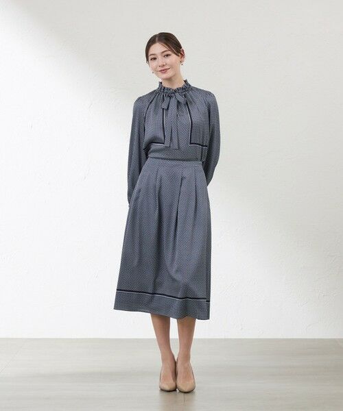 AMACA / アマカ シャツ・ブラウス | ダイヤドットパネルブラウス | 詳細1