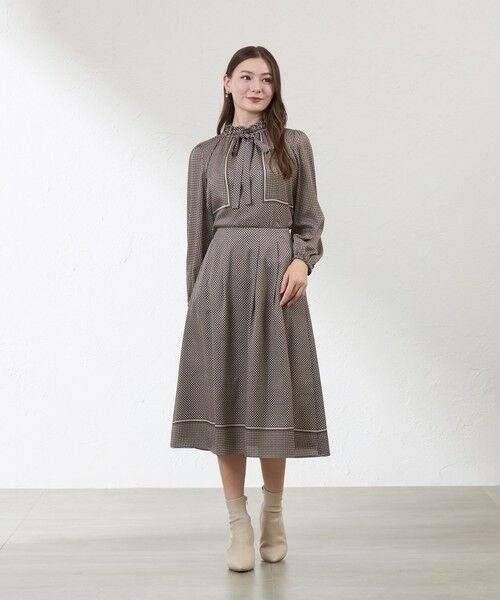 AMACA / アマカ シャツ・ブラウス | ダイヤドットパネルブラウス | 詳細2