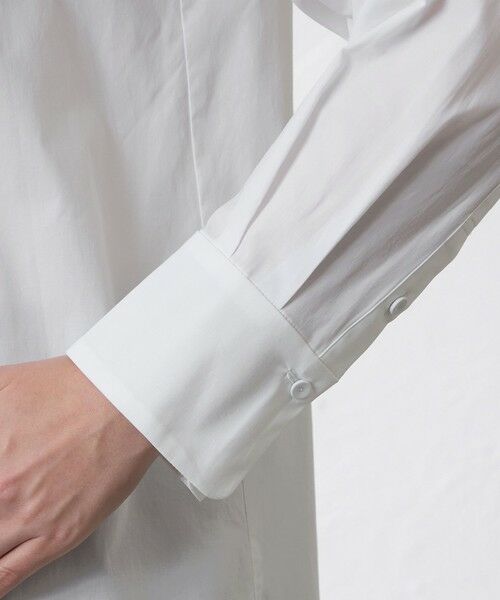 AMACA / アマカ シャツ・ブラウス | 【ATELIER COLLECTION】 ストレッチブロードビブヨークブラウス | 詳細6