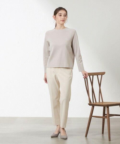 AMACA / アマカ ニット・セーター | ウールミックスミラノリブニットプルオーバー | 詳細5