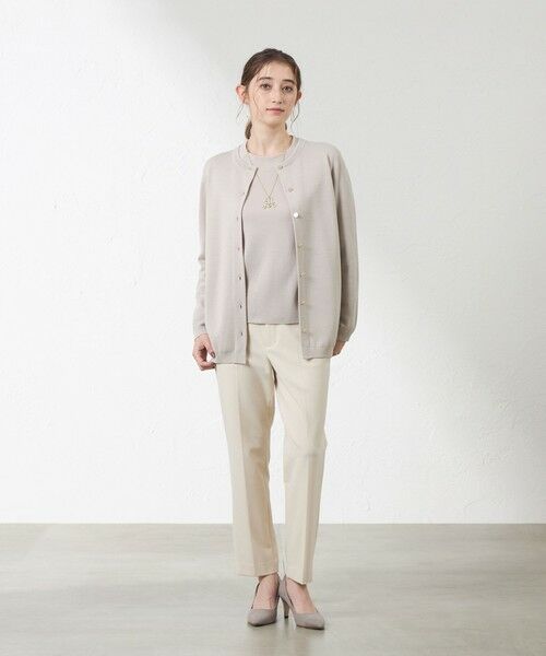 AMACA / アマカ ニット・セーター | ウールミックスミラノリブニットプルオーバー | 詳細6