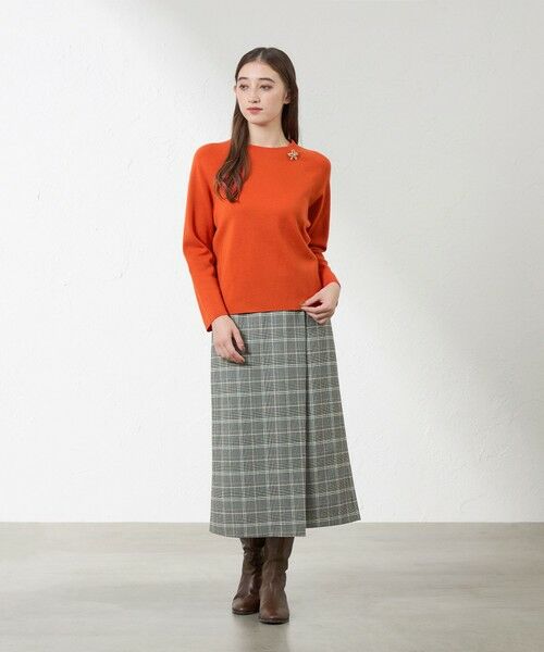 AMACA / アマカ ニット・セーター | ウールミックスミラノリブニットプルオーバー | 詳細7