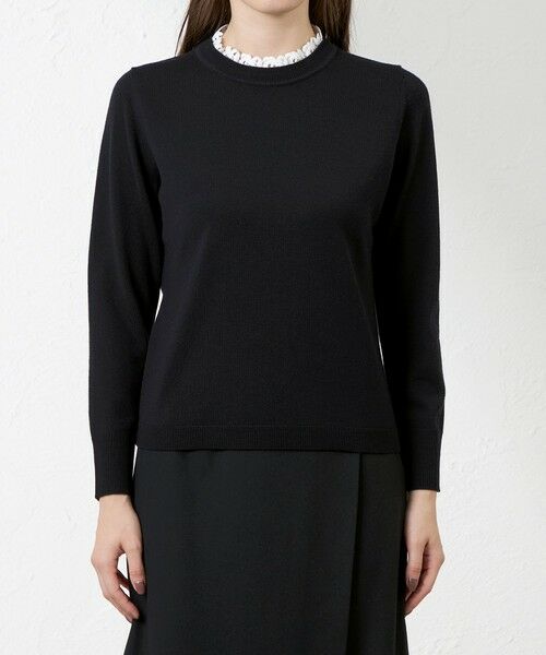 AMACA / アマカ ニット・セーター | レース襟ニット | 詳細11