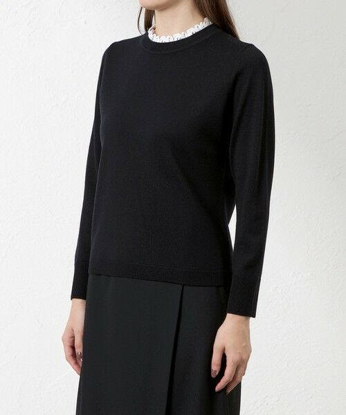 AMACA / アマカ ニット・セーター | レース襟ニット | 詳細12