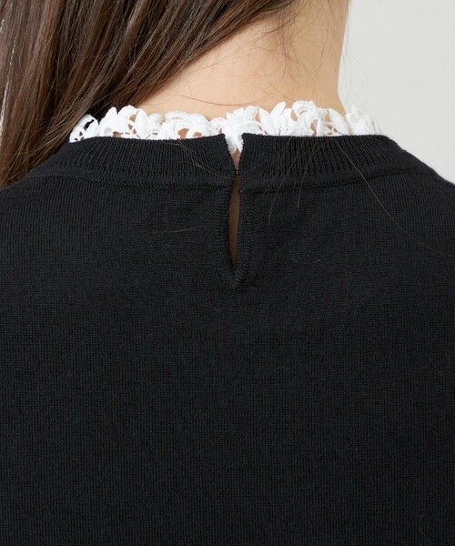 AMACA / アマカ ニット・セーター | レース襟ニット | 詳細16