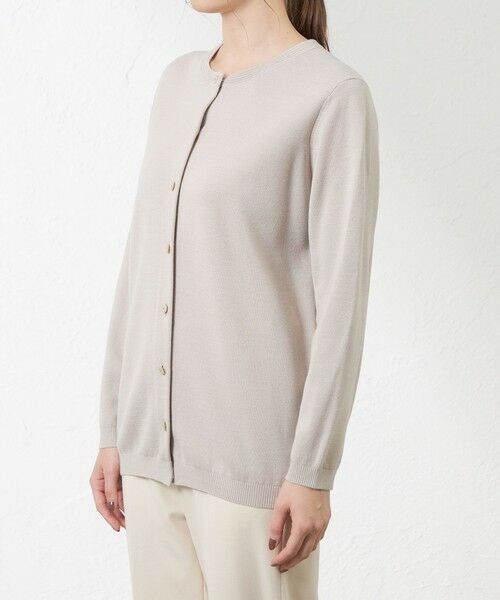 AMACA / アマカ ニット・セーター | ウールミックスミラノリブニットカーディガン | 詳細5