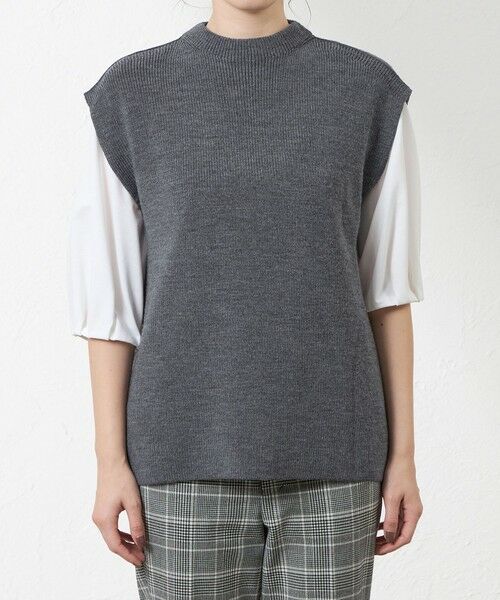 AMACA / アマカ ニット・セーター | チュニックニットベスト | 詳細3