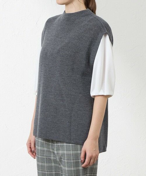 AMACA / アマカ ニット・セーター | チュニックニットベスト | 詳細4