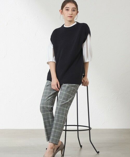 AMACA / アマカ ニット・セーター | チュニックニットベスト | 詳細2