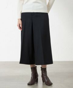 AMACA / アマカ その他パンツ | ソフトクリアウールワイドクロップパンツ