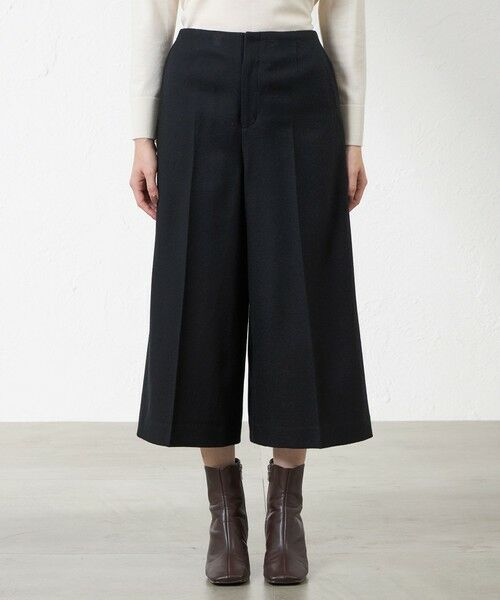 AMACA / アマカ その他パンツ | ソフトクリアウールワイドクロップパンツ | 詳細5