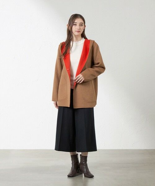 AMACA / アマカ その他パンツ | ソフトクリアウールワイドクロップパンツ | 詳細2